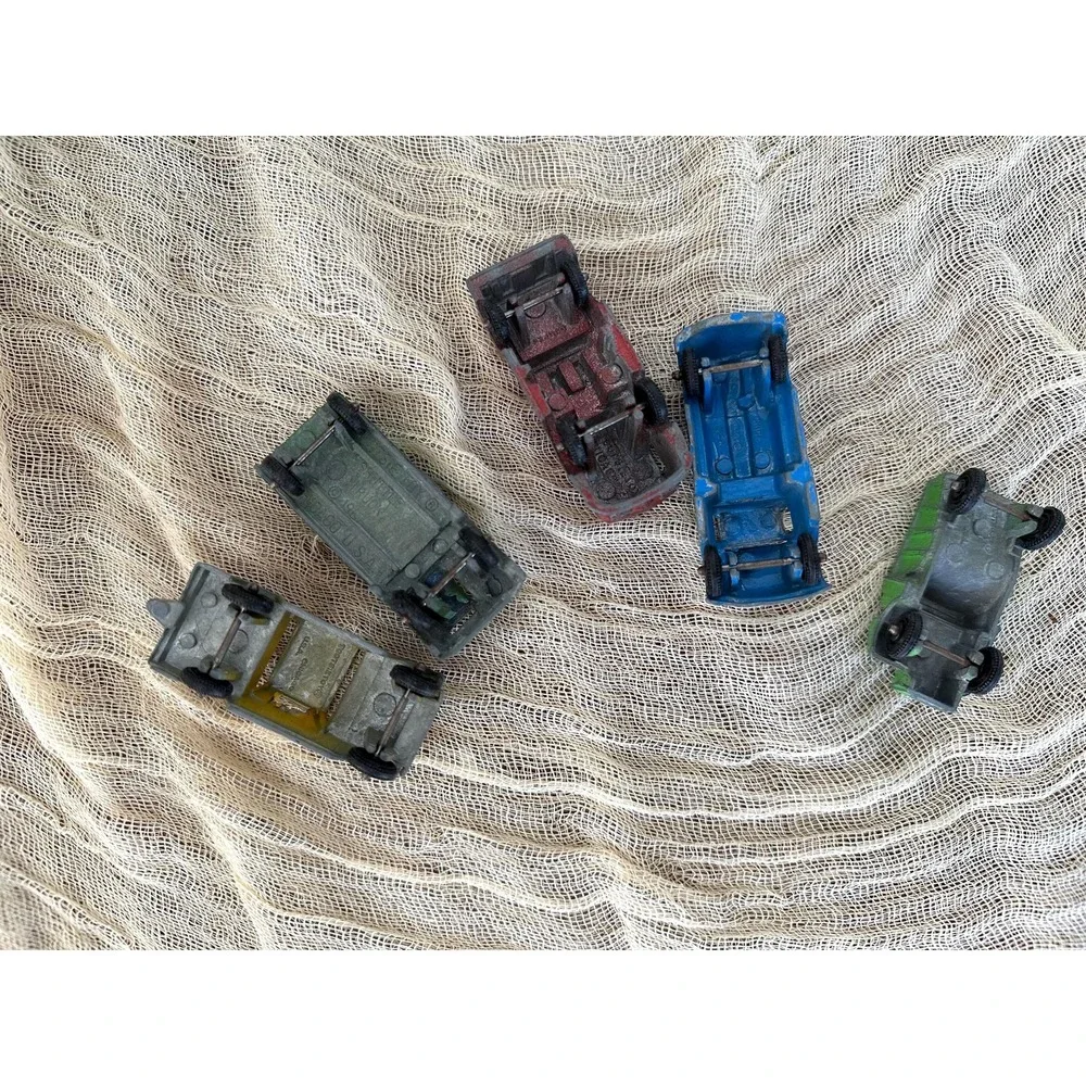 1960's TootsieToy diecast truck lot vintage metal lot of 5‎ | shuttle pumper